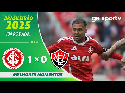 Gols e lances de Internacional x Vitória