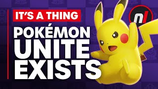 Pokémon Unite Exists
