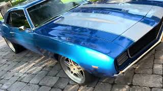 1969 Chevrolet Camaro Custom Start Up