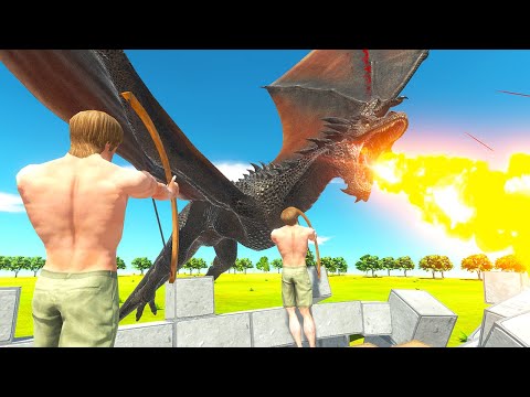 NEW Fire-Breathing DRAGON is the Strongest Unit - Animal Revolt Battle Simulator