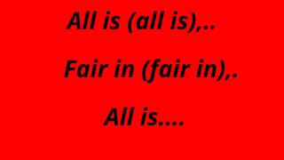 Drowning Pool - Love and War~ (Lyrics)