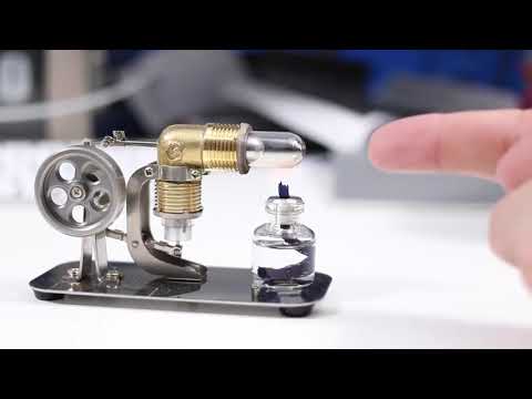 Sunnytech Mini Hot Air Stirling Engine Motor Model Educational Toy Kits Electricity HA001 Reviews