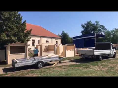 Mester Faházak - Árusító faházak építése Balaton