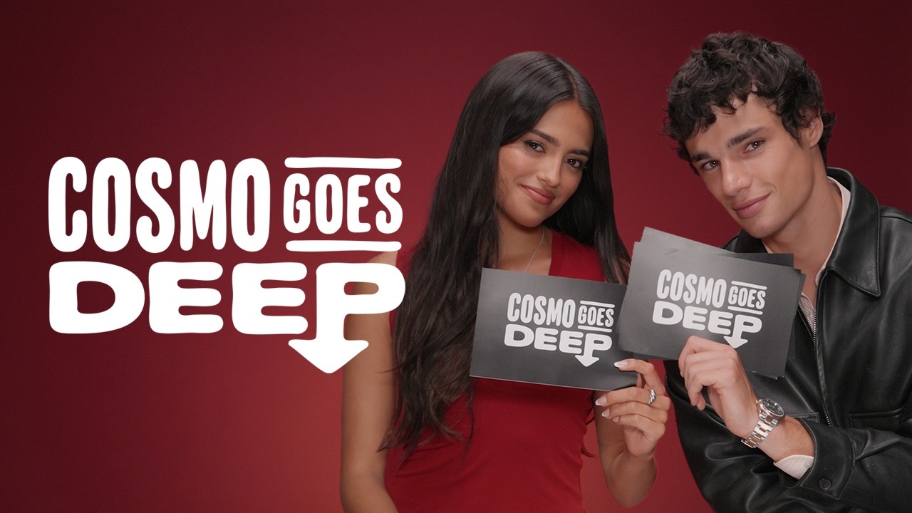 Maia Reficco & Fernando Lindez on Celeb Crushes, Gen Z Slang & 'The Last Sunrise' | Cosmo Goes Deep