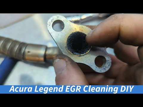 1991-1995 Acura Legend EGR Valve & Passage Cleaning DIY