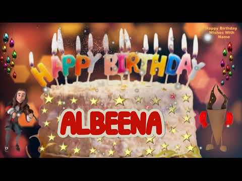 ALBEENA Happy Birthday Song | Happy Birthday Wishes | Happy Birthday To You | Happy Birthday ALBEENA