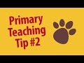 Primary Teaching Tip A Reason To Open Your Book