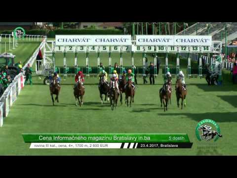 BA 23.4. Dostihy 5 - Cena Informačného magazínu Bratislavy in.ba