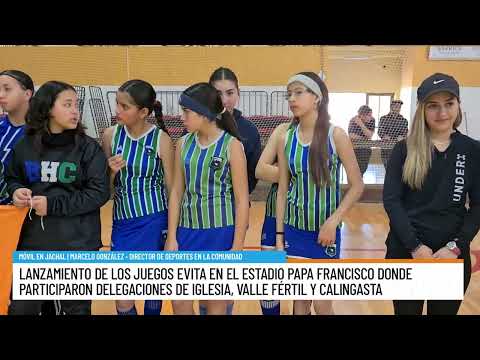 Línea de largada: comenzaron los Juegos Evita en Jáchal