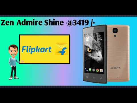 Zen Admire Shine  Unboxing & Review Video| Zen Admire Shine| Under 4000Rs Smartphone |
