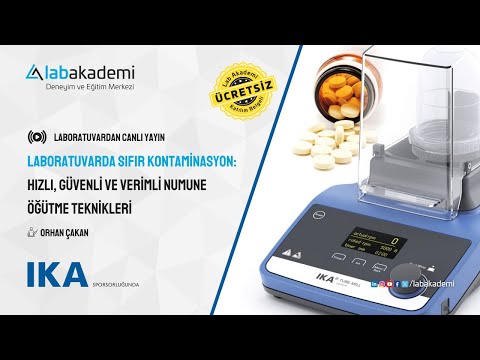Laboratuvarda Sıfır Kontaminasyon: Hızlı, Güvenli ve Verimli Numune Öğütme Teknikleri #IKA