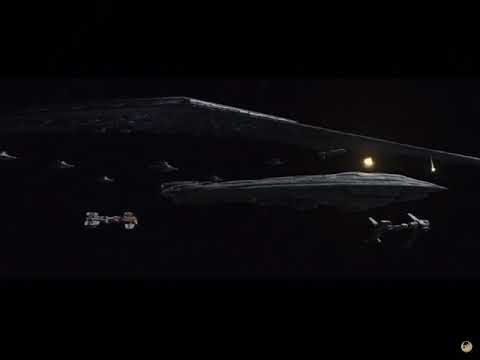 Star Wars The Last Jedi All Mega Class Star Destroyer scenes