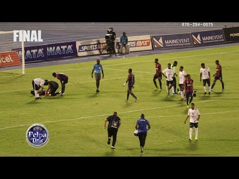 Daddy 1 GO BIG, POLICE OUT Football final ST Andrew technical VS Jamaica College AT National Stadium