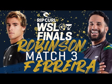 Jack Robinson vs Italo Ferreira | Rip Curl WSL Finals 2022 - Match 3