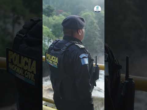 La PNC recupera el control de la presa “El Tesoro” en Chimaltenango.