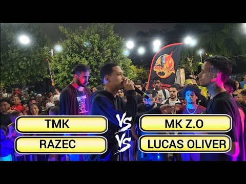 ( TÁ ESQUENTANDO 🔥 )  TMK, RAZEC x MK Z.O, LUCAS OLIVER / 1° FASE / BATALHA DO CHAMA #006 🔥