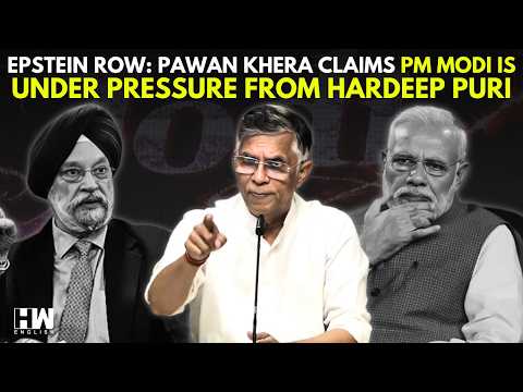 Epstein Row: Pawan Khera Claims PM Modi Is Under Pressure From Hardeep Puri | Jeffrey Epstein | BJP