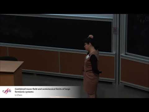 Li Chen: Combined mean-field and semiclassical limits of large fermionic systems