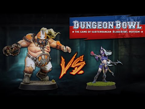 BURNED ALIVE! - College Of Fire Vs College Of Shadows - Dungeon Bowl Match Report