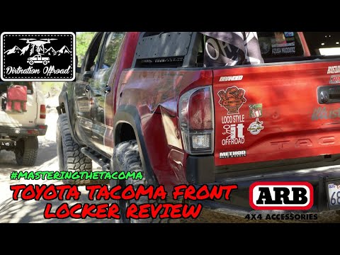 Front lockers on Tacoma's worth the hype? ARB Front Air Locker and Compressor Review!