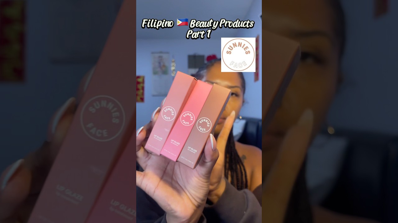 Filipino🇵🇭 Beauty Products Pt.1 #sunniesface #filipino #filipinobeautyproducts #philippines
