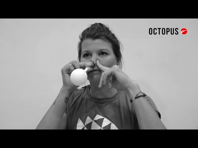 Dispositif d'entraînement d'égalisation Octopus Freediving vidéo Dispositif d'entraînement d'égalisation Octopus Freediving vidéo