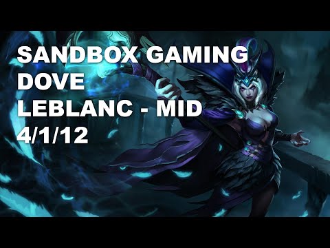 SANDBOX Gaming Dove Mid LeBlanc vs Rumble - KR Challenger Patch 10.9
