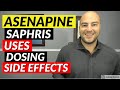 Asenapine Saphris Uses Dosing Side Effects Pharmacist Review