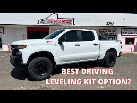 2022 Chevy Trailboss with Level Kit, Wheels, Tires | Best Leveling kit for Trailboss