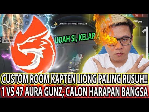 1 VS 47 AURA GUNZ - CALON PENERUS FRONTAL, TERNYATA MAENNYA SADIS GINI, PANTES MASUK AURA !!