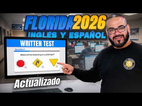 FLORIDA DRIVER'S LICENSE THEORY TEST 2026 IN SPANISH AND ENGLISH