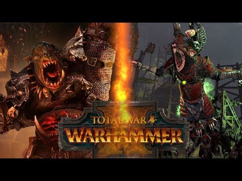 Zuschauerschlacht Grünhäute vs Skaven PVP Total War Warhammer 2 Part #1