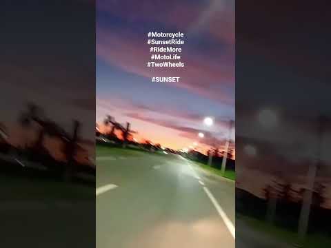 #Motorcycle#SunsetRide#RideMore#MotoLife#TwoWheels AMERICANA/NOVA ODESSA SP