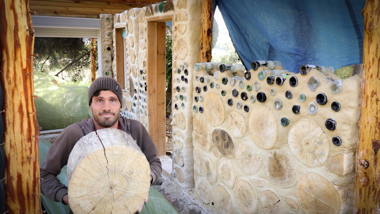 Big Problems trying to Fit Big Logs in Wall of Log Cabin