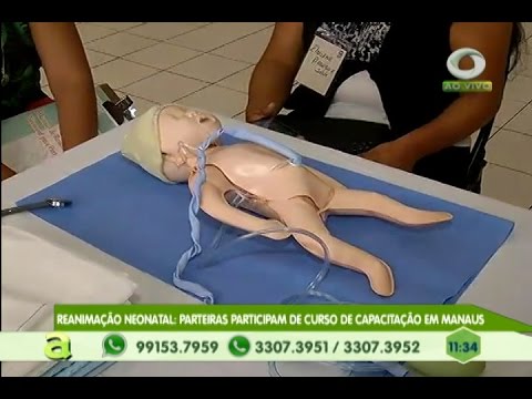 Reanimação Neonatal: Parteiras participam de curso de capacitação em Manaus