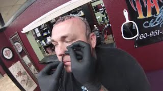 preview picture of video 'Nose/Nostril Piercing by Stacie @ Tattoo Image, Victorville CA 760-951-7322'