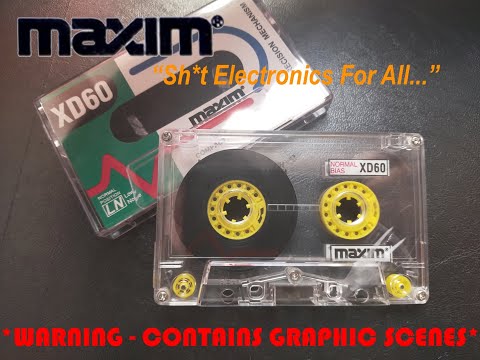 Maxim XD60 Type 1 Cassette - The Worst Cassette I've EVER Used