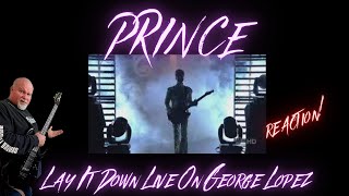 PRINCE - Lay It Down Live On George Lopez Reaction!