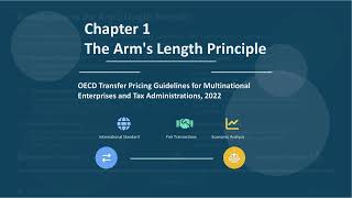 OECD Transfer Pricing Guidelines 2022 - Chapter 1 - The Arm's Length Principle