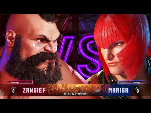AI Watch Mode: Zangief VS Marisa