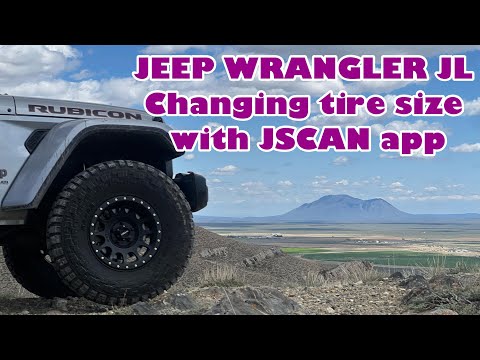 Jeep Wrangler Rubicon JL Tire and Speedometer Correction Using JSCAN thumbnail