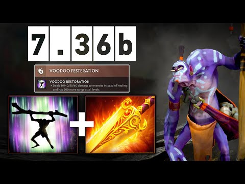UNKILLABLE Witch Doctor 🔥 New Raid Boss MELTED 48Kills by Goodwin | Dota 2