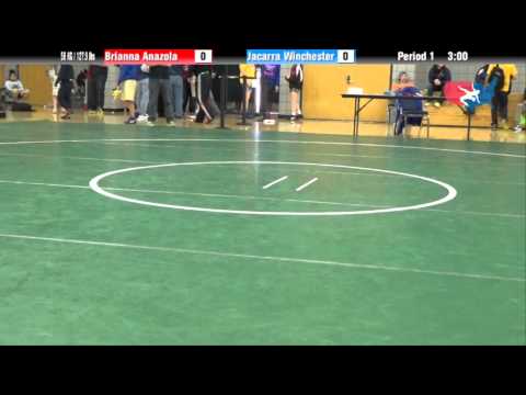 58 KG R3 - Brianna Anazola (Bearcat) vs. Jacarra Winchester (Mission Valley)