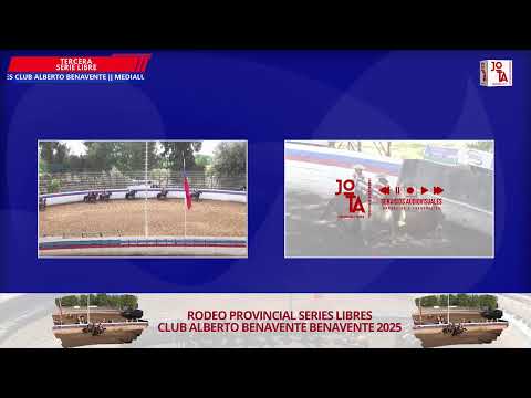 TERCERA SERIE LIBRE || PROVINCIAL SERIES LIBRES CLUB ALBERTO BENAVENTE || MEDIALUNA LONGAVI || 6/12