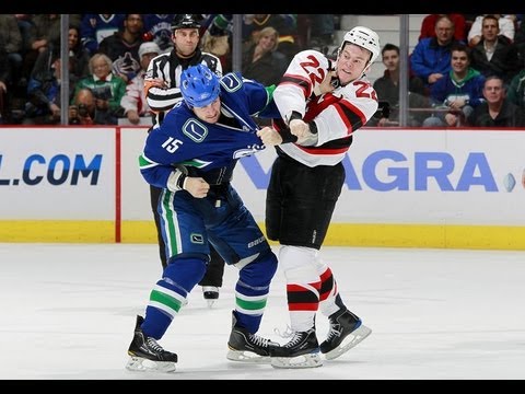 New Jersey Devils @ Vancouver Canucks 2-3 | October 8th 2013 | Highlights | NHL 13
