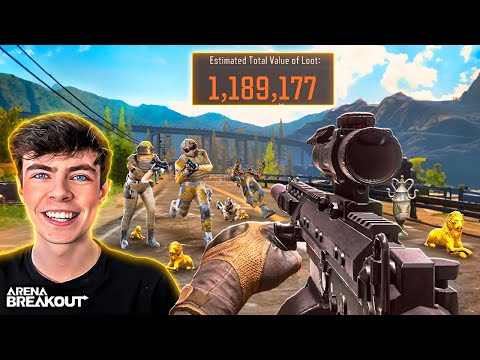 I GOT 1.2M with the BEST GUN in Arena Breakout...