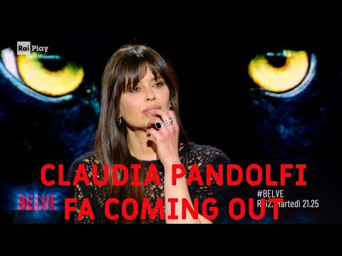 Claudia Pandolfi, fa coming out a Belve