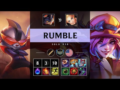 Rumble Mid vs Lux - NA Challenger Patch 25.15
