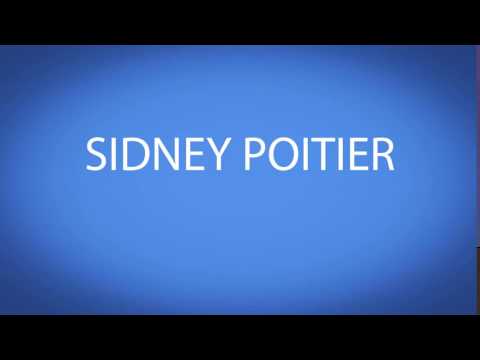 how to pronounce SIDNEY POITIER