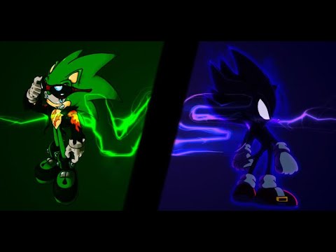Scourge vs Dark sonic (100 subs special)|Sprite Animation